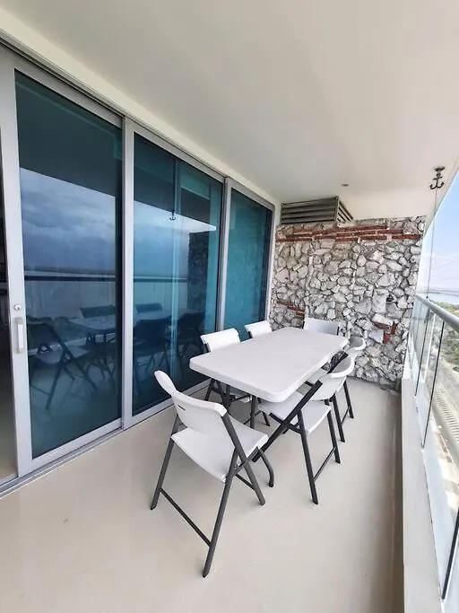 Apartamento Frente Al Mar Cartagena - Morros Apartment 0*,